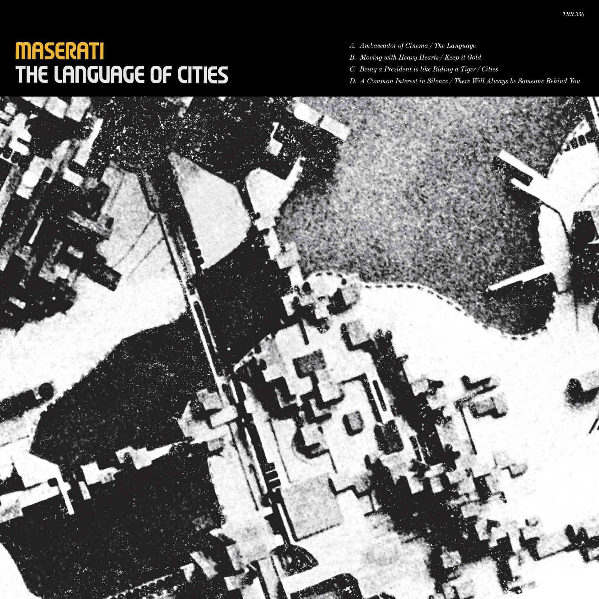 Maserati Language of Cities [20th Anniversary Edition] Double LP Vinyl TRR350LP