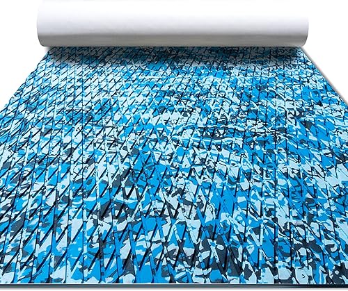 Focean Piso de etilvinilacetato para lancha, cubierta, piso marino de camuflaje, tapete autoadhesivo para lancha a motor, caravana, yate, kayak,