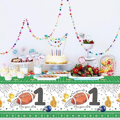 Miniatura 41 de CC HOME 1 pieza de mantel de plástico para fiesta de los 90 de 54 x 87 pulgadas de largo, mantel vintage retro de los 90 de hip hop, tema de 1990