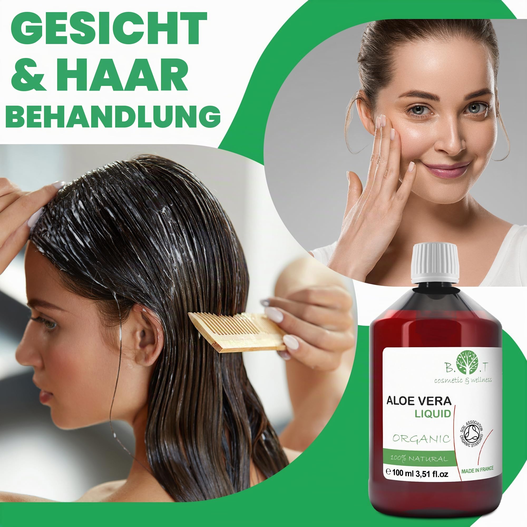 BIO Fresh Aloe Vera Flüssigkonzentrat. Konzentrierter Saft direkt aus der Pflanze. 100% natürlich und rein. Kalt gepresst. Bio - 5000 ml 5 L