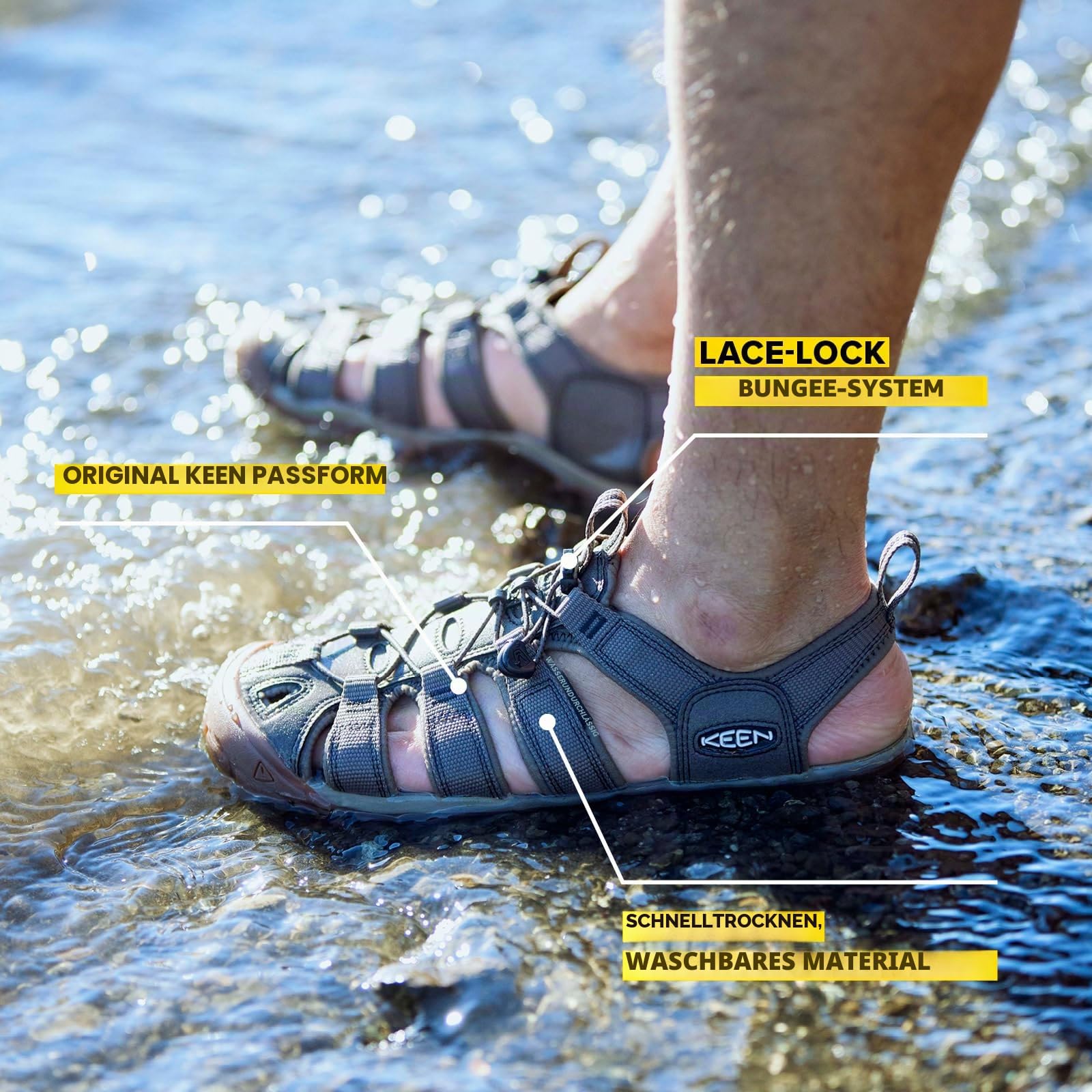 KEEN Herren Clearwater CnxSandalen