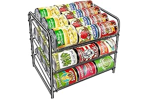 Simple Trending Can Rack Organizer: Maximum Storage for Your Pantry