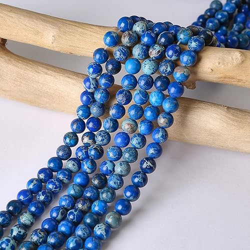 Vista 77 de Hixhro 120 cuentas de madera sueltas de wengué africano natural de 0.236 pulgadas para fabricación de joyas con cordón elástico de cristal y cuentas