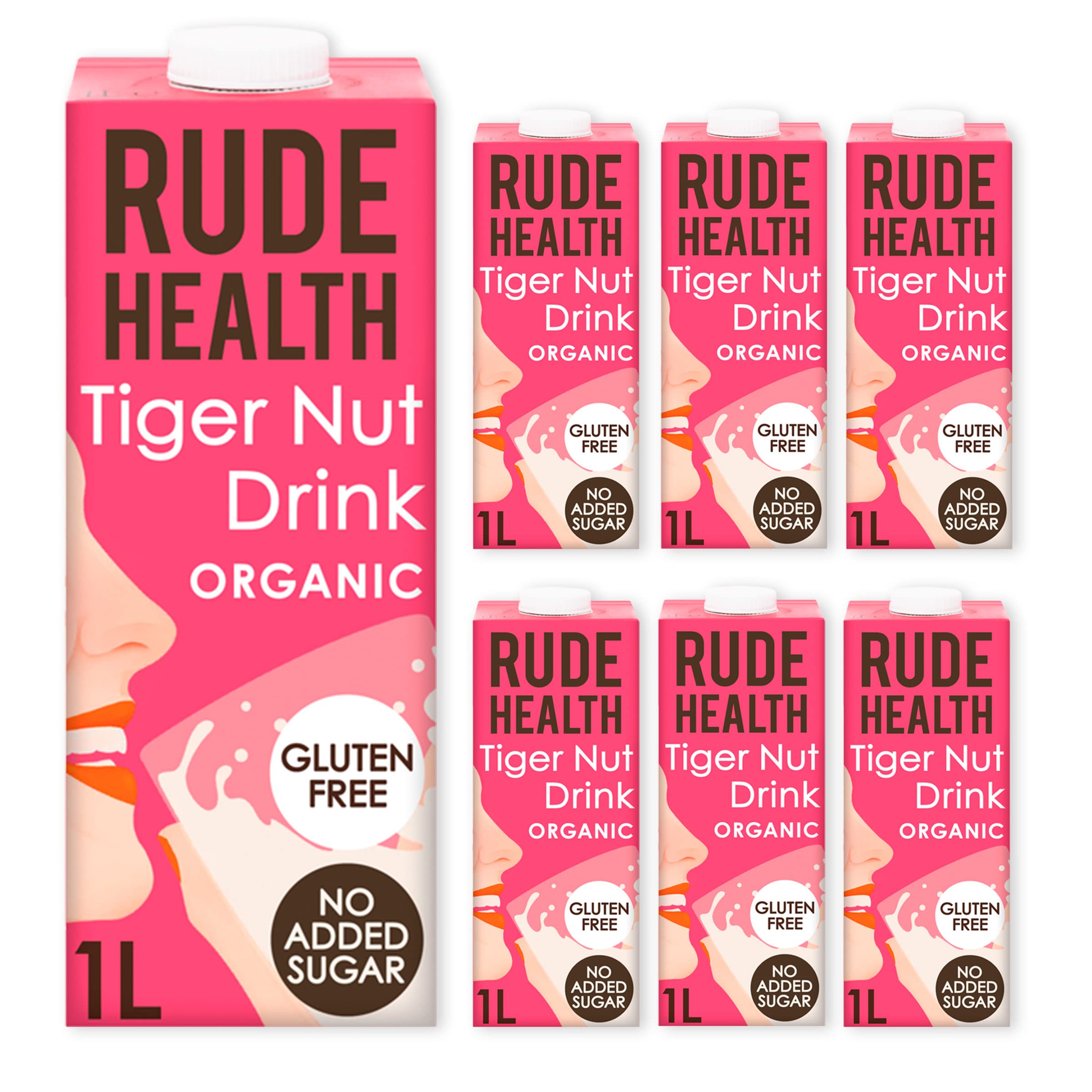 Buy Rude Tiger Nut Drink 1 Litre. (Pack of 6) Online at desertcartKUWAIT