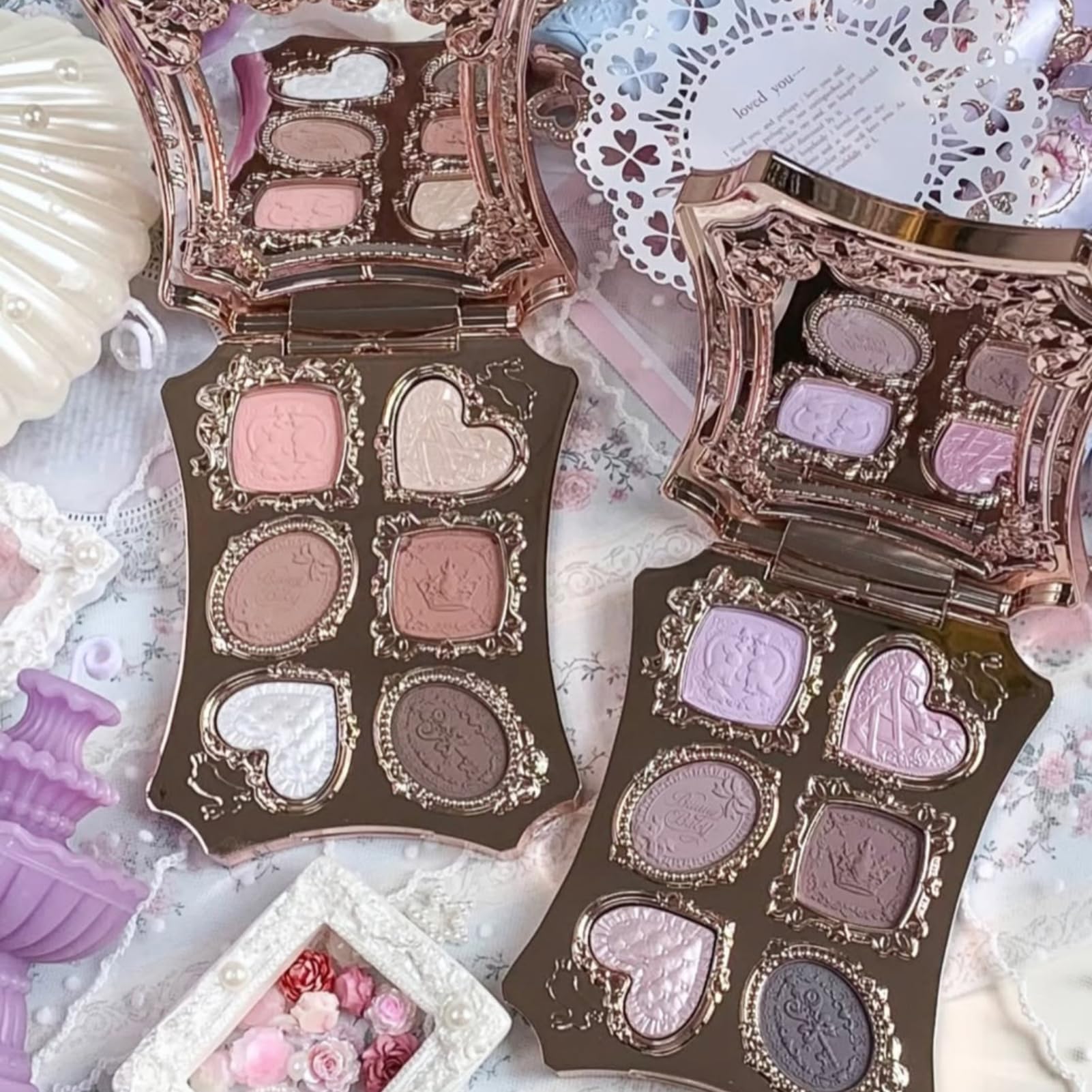 Amazon.com : Flower Knows Bunny Garden 6-Color Makeup Palette