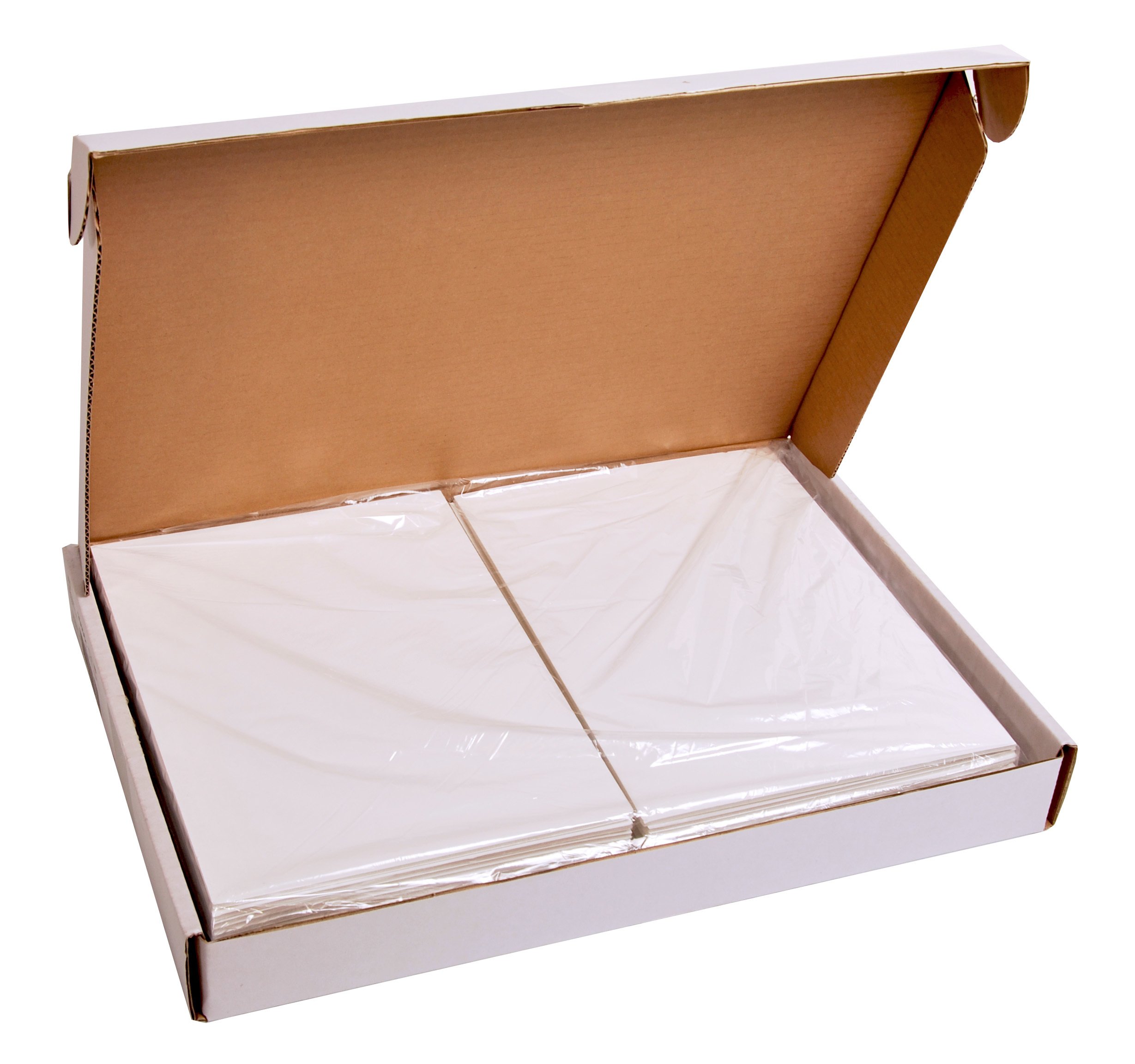 ZOFUN Lot De 24 Planches En Mousse A4 Rigide Blanche, 3 Mm D'épaisseur, Faible Densité, Planches De Présentation, Faciles à Découper Pour Scrapbooking, Montage D'impression, Arts Et Travaux Manuels