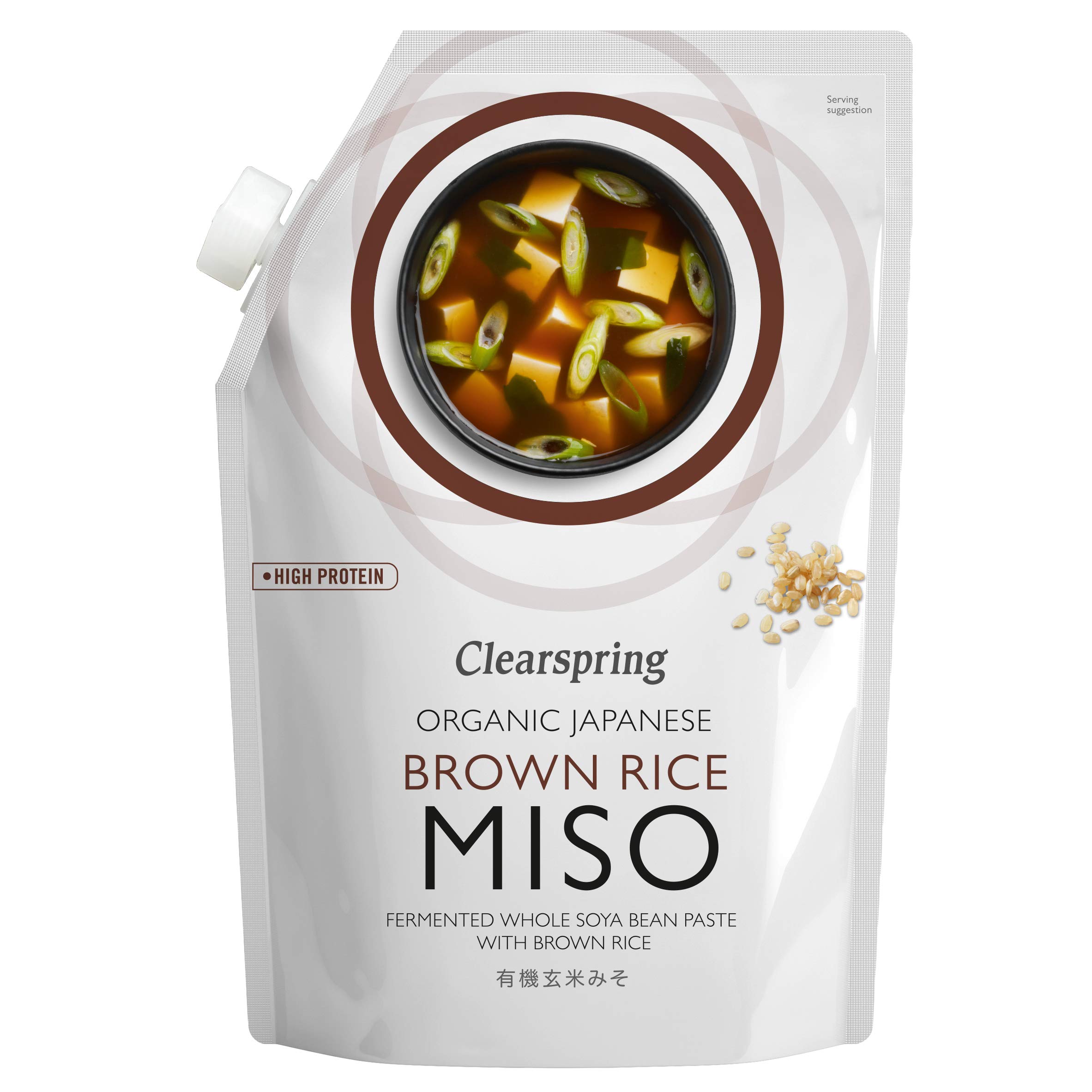 Organic Japanese Brown Rice Miso - Pasteurised - 300g
