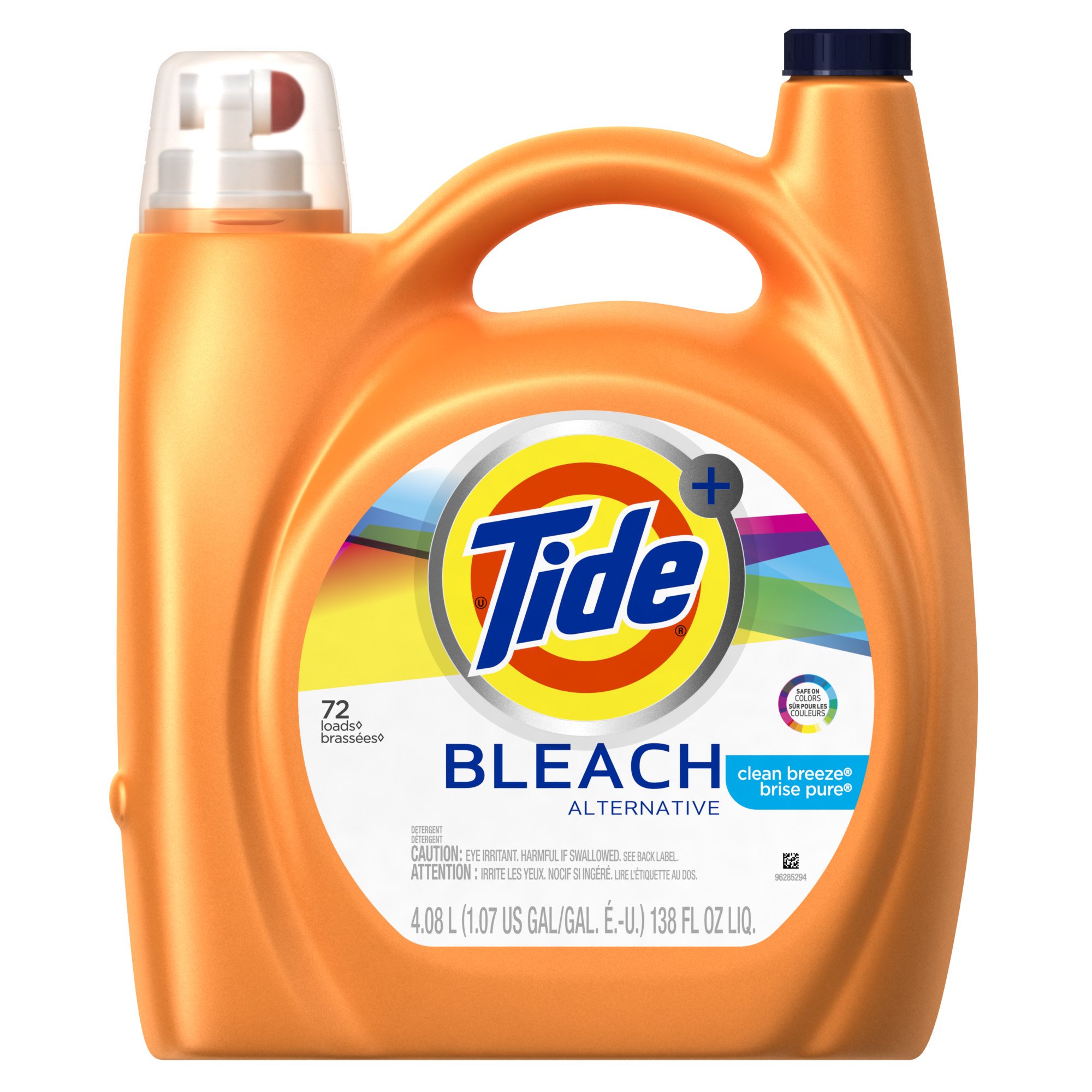 Buy Tide Plus Bleach Alternative Liquid Laundry Detergent 138 oz