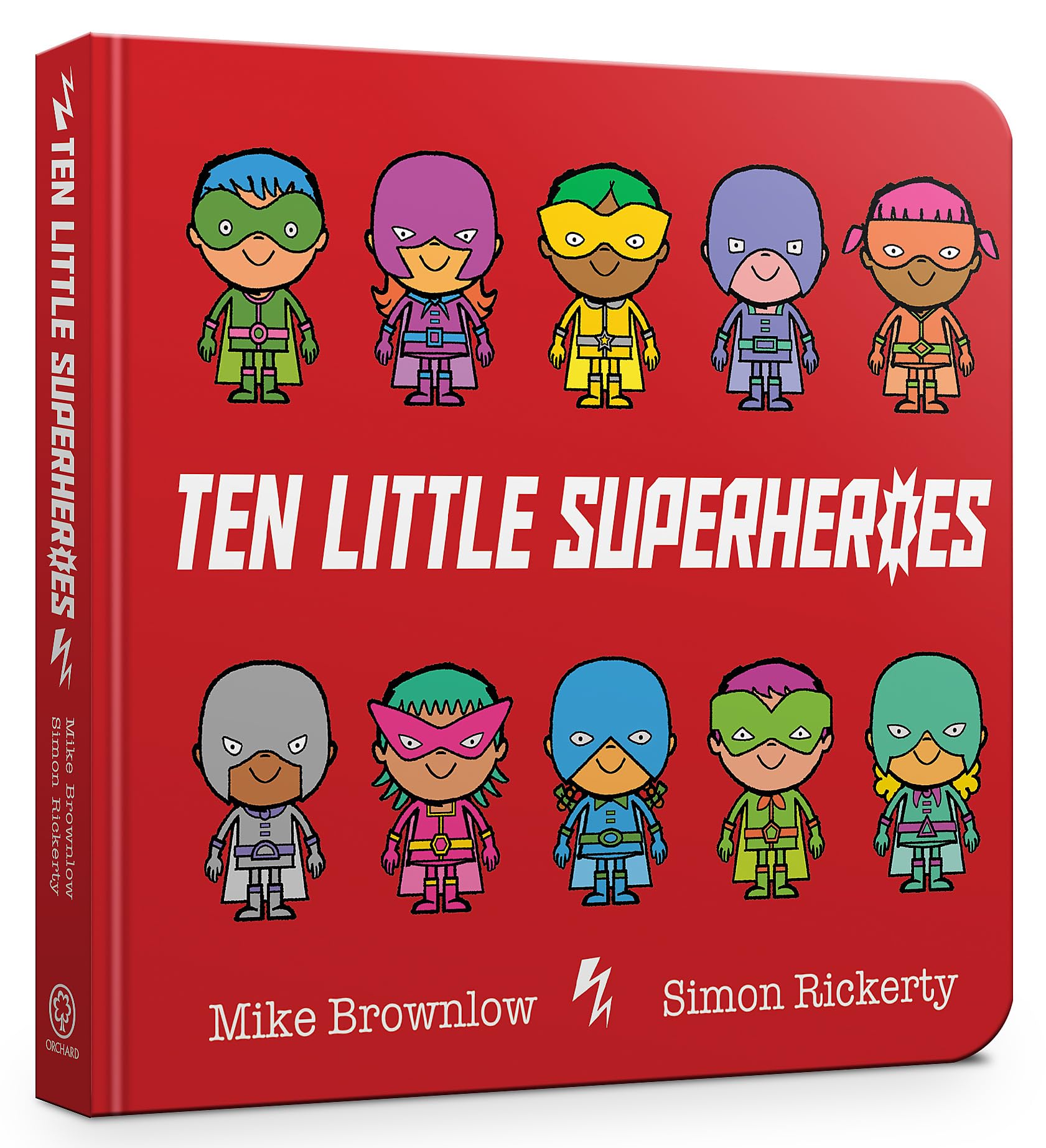 Ten Little Superheroes Board book – July 26, 2018