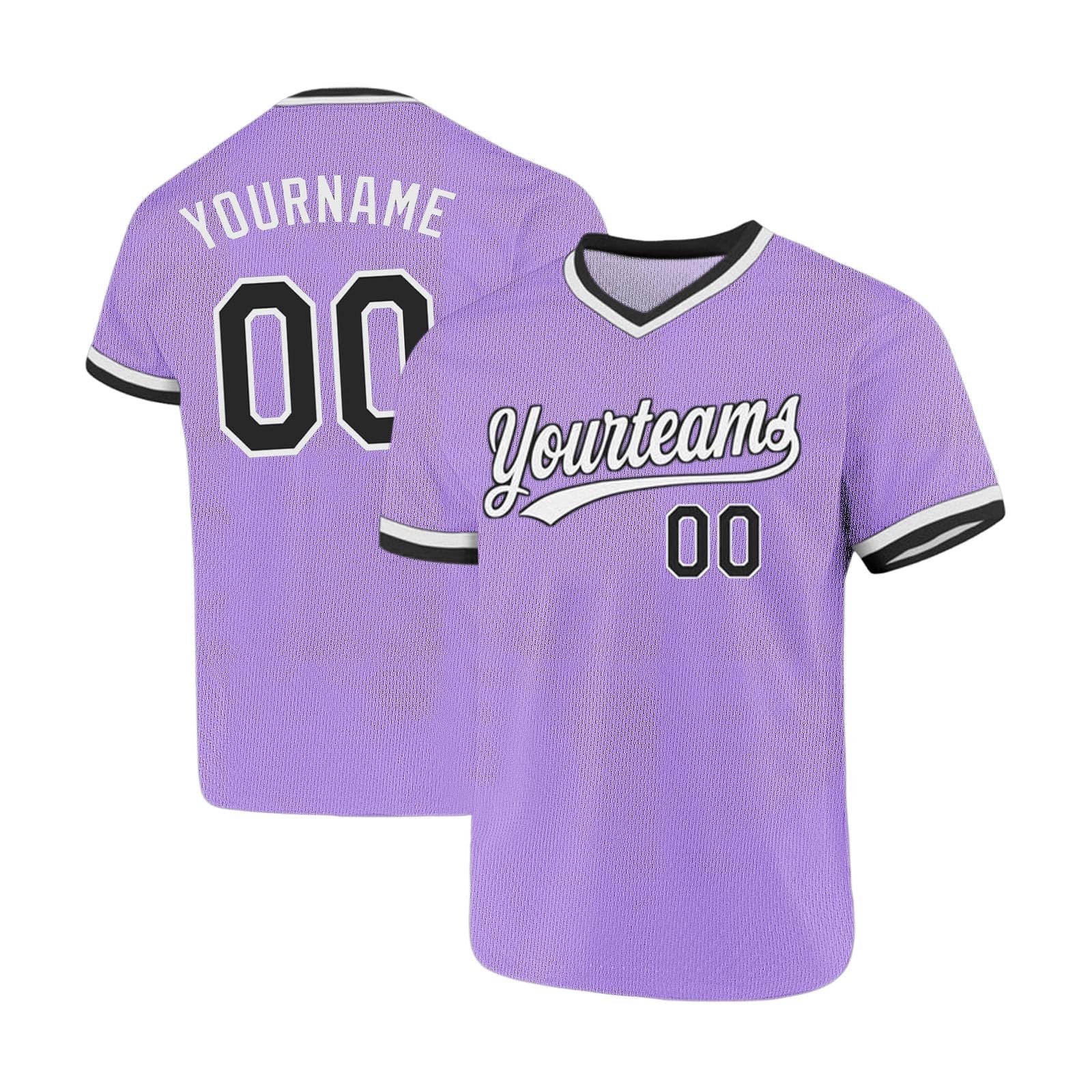 Personalised Jersey Men Custom T Shirt with Team Name Number Design Your Own Personalized Baseball Shirt,V Neck Short Sleeve,Long-Lasting Printing,Breathable,Moisture-wicking,Custom Football Jersey