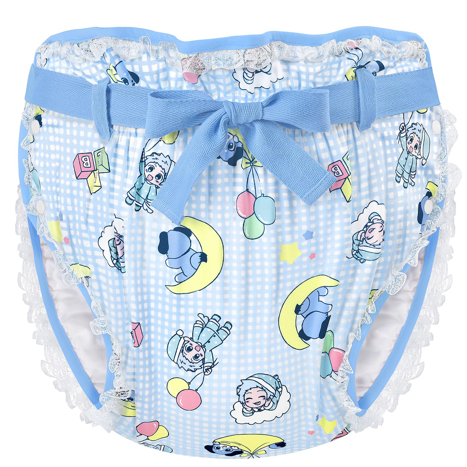 Amazon.co.jp: LittleForBig大人用シルキーおむつカバー【あおちゃん