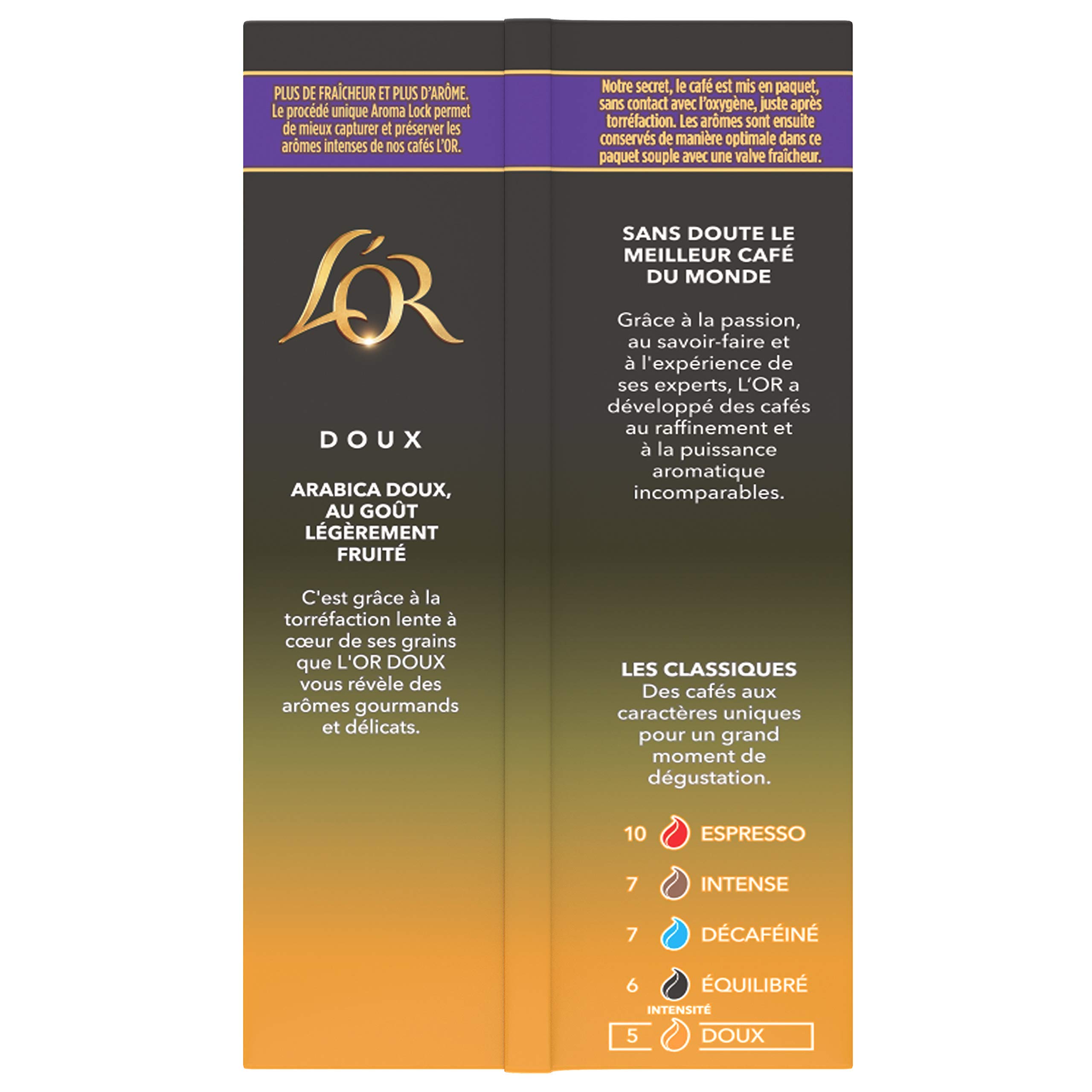 L'OR Café Moulu doux - 250 g