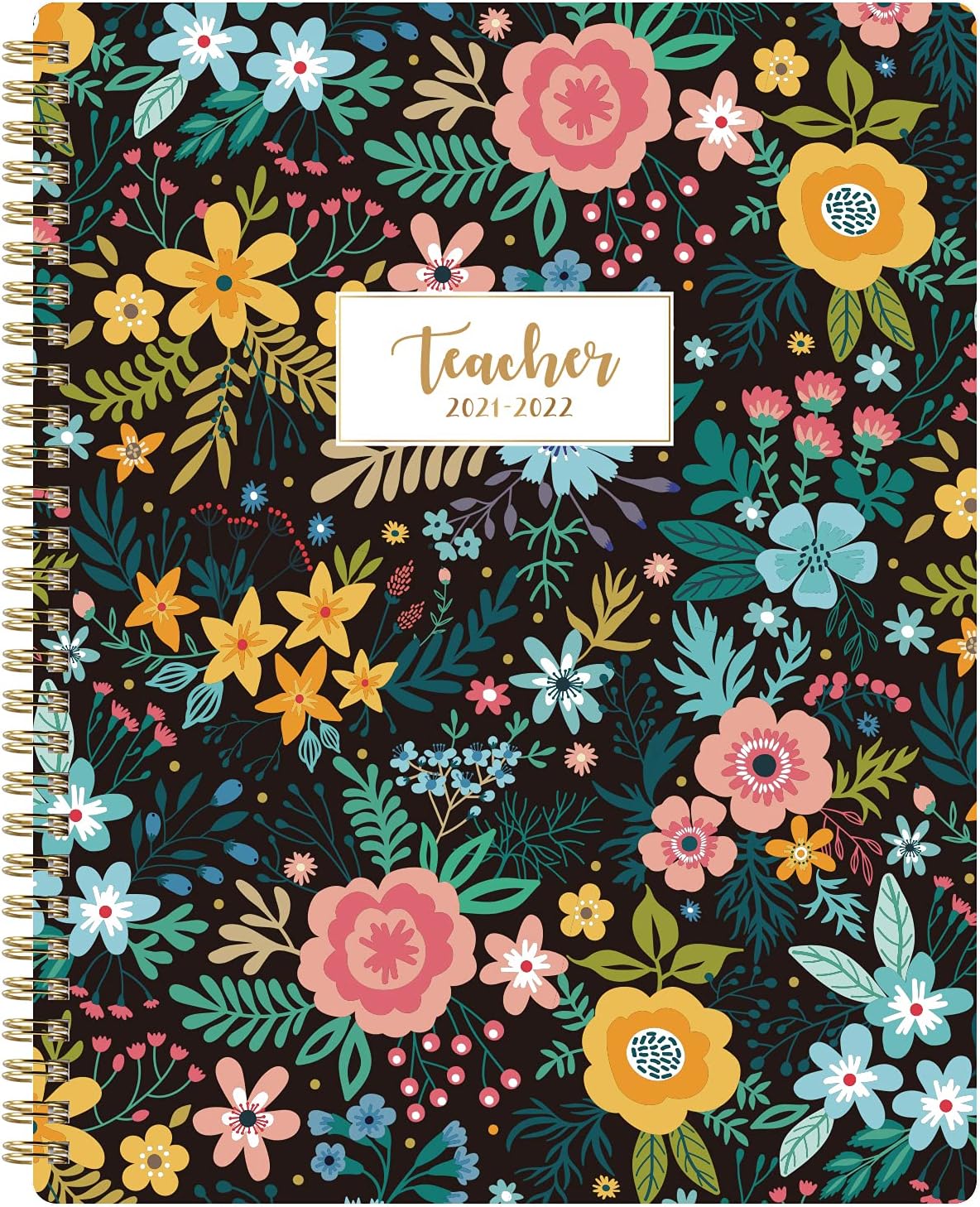 2021-2022 Teacher Planner - Weekly & Monthly Lesson Plan Book, July 2021 - June 2022, 8" x 10", Academic Planner with Twin-Wire Binding for Teachers : Office Products