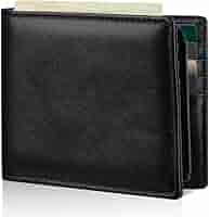 Amazon.com: Artpaxy Mens Wallet Genuine Leather Bifold RFID