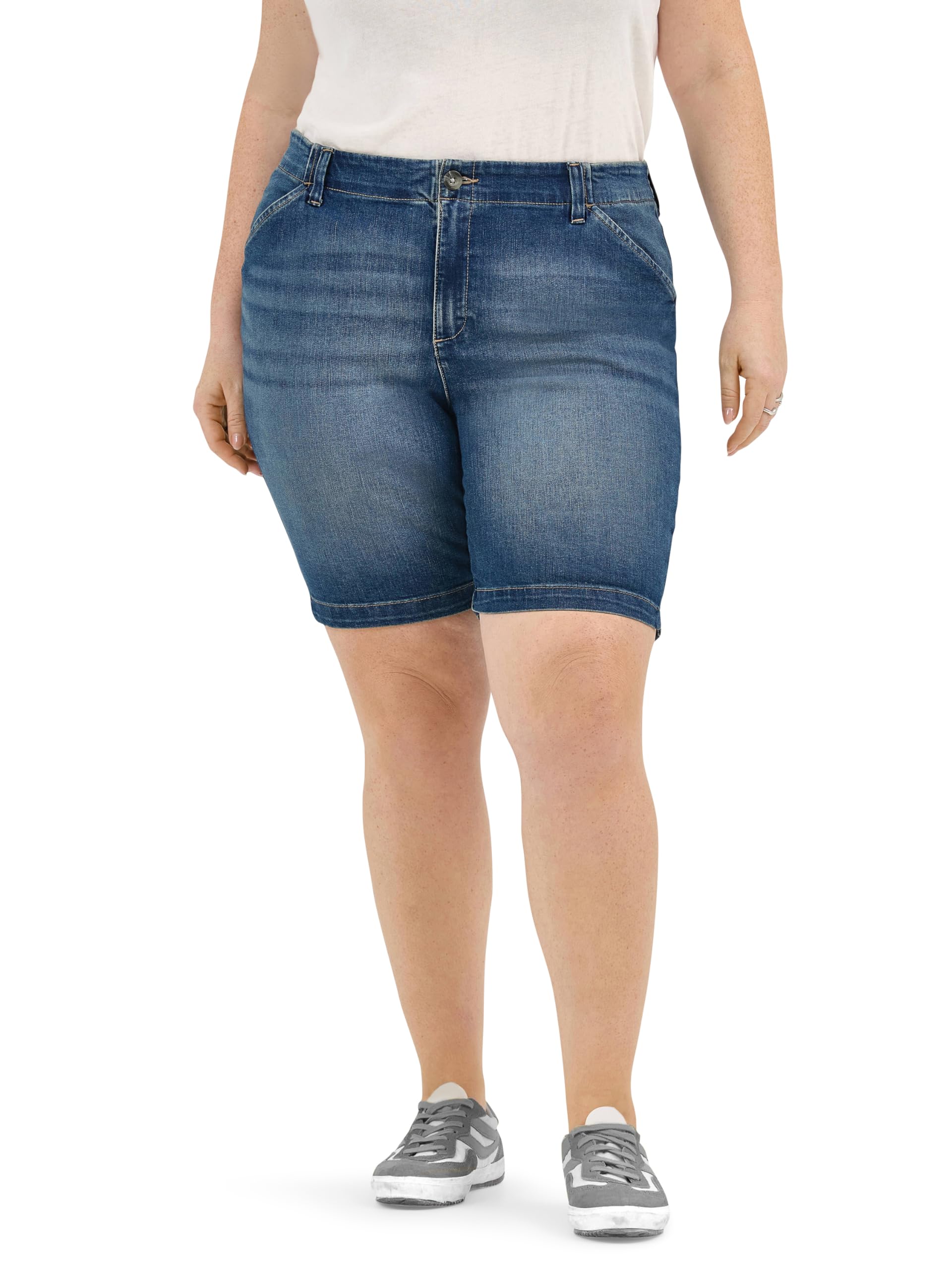 Lee Women's Regular Fit Chino Bermuda Short, Expedition