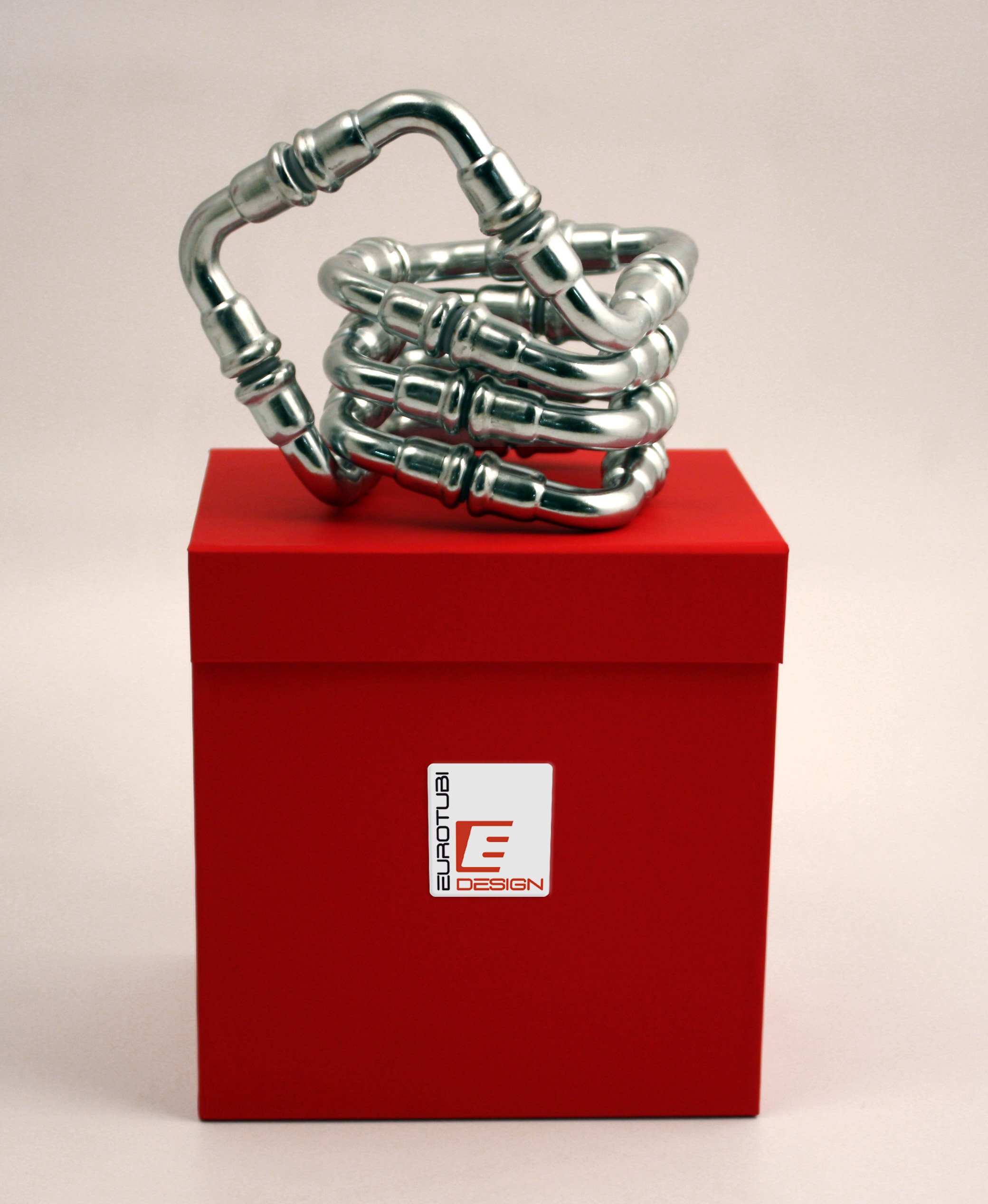 Casse-tête déco articulé Ø12 mm jeu de patience et sculpture moderne