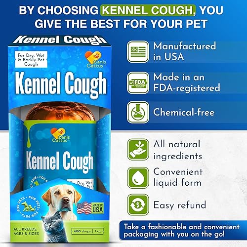 Miniatura 5 de Suplemento herbario para la tos para perros - Suplemento de hierbas para gatos - Fórmula natural