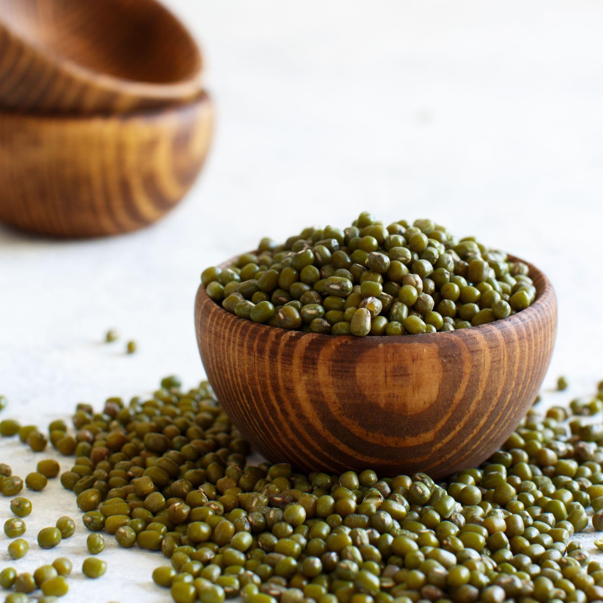 Alpi Nature Frijoles Mungo Orgánicos 500g, Frijoles Verdes Enteros sin Gluten