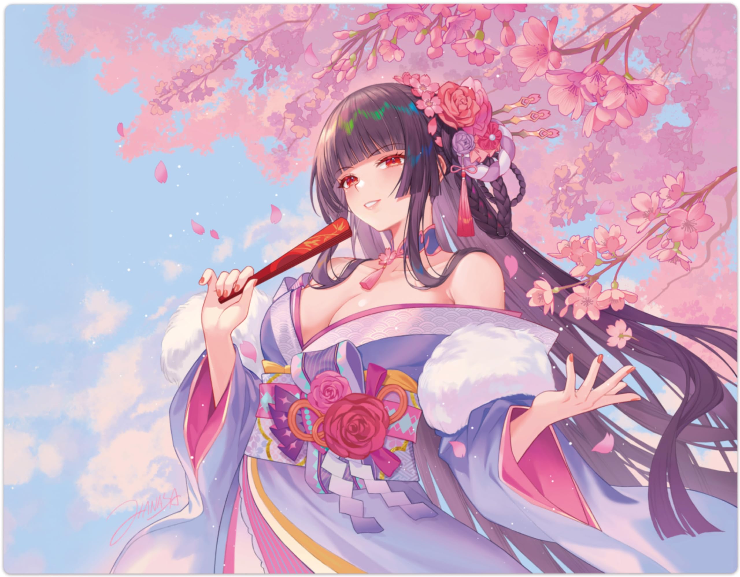 KIBU Gear 桜華 ガラスマウスパッド 数量限定】KIBU Gear 桜華 Japan Limited Edition【ガラス製マウスパッド】