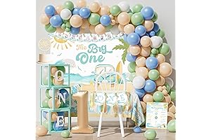 Surf's Up! The Big One 1st Birthday Decorations for Boys