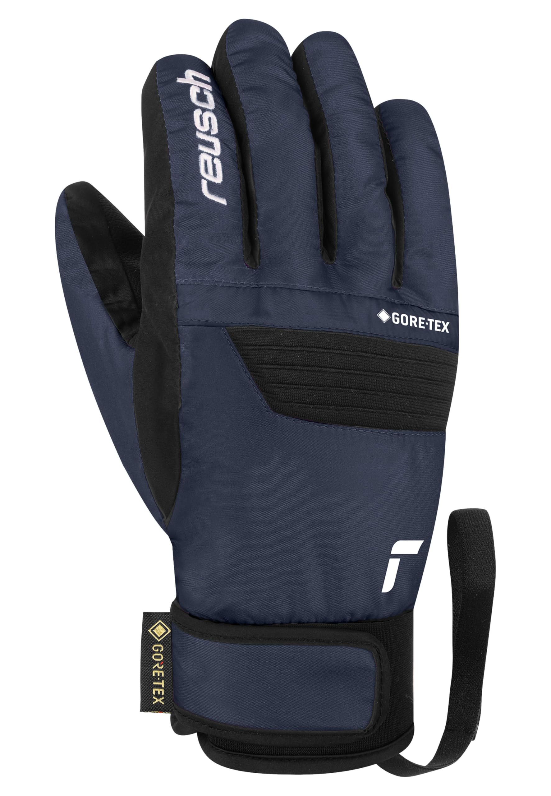 Reusch Bolt SC Gore-TEX Junior Gants de Ski Chauds imperméables, Coupe-Vent et Respirants pour Enfants, garçons et Filles