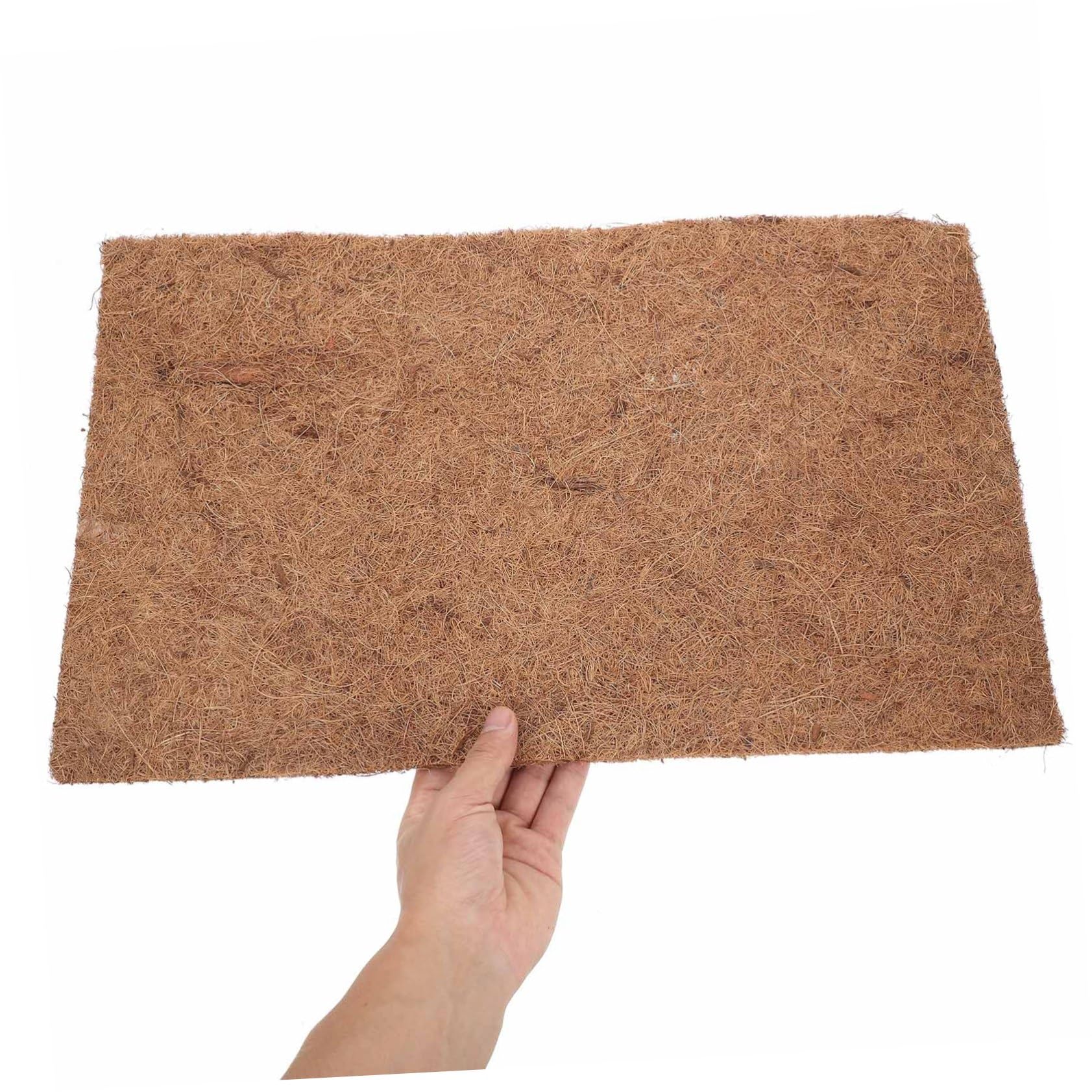 Toyvian 4pezzi Tappeto per Rettili Cocco per Terrari Lucertole e Draghi Barbuto Superficie Antiscivolo e Protettiva Accessorio per Rettili