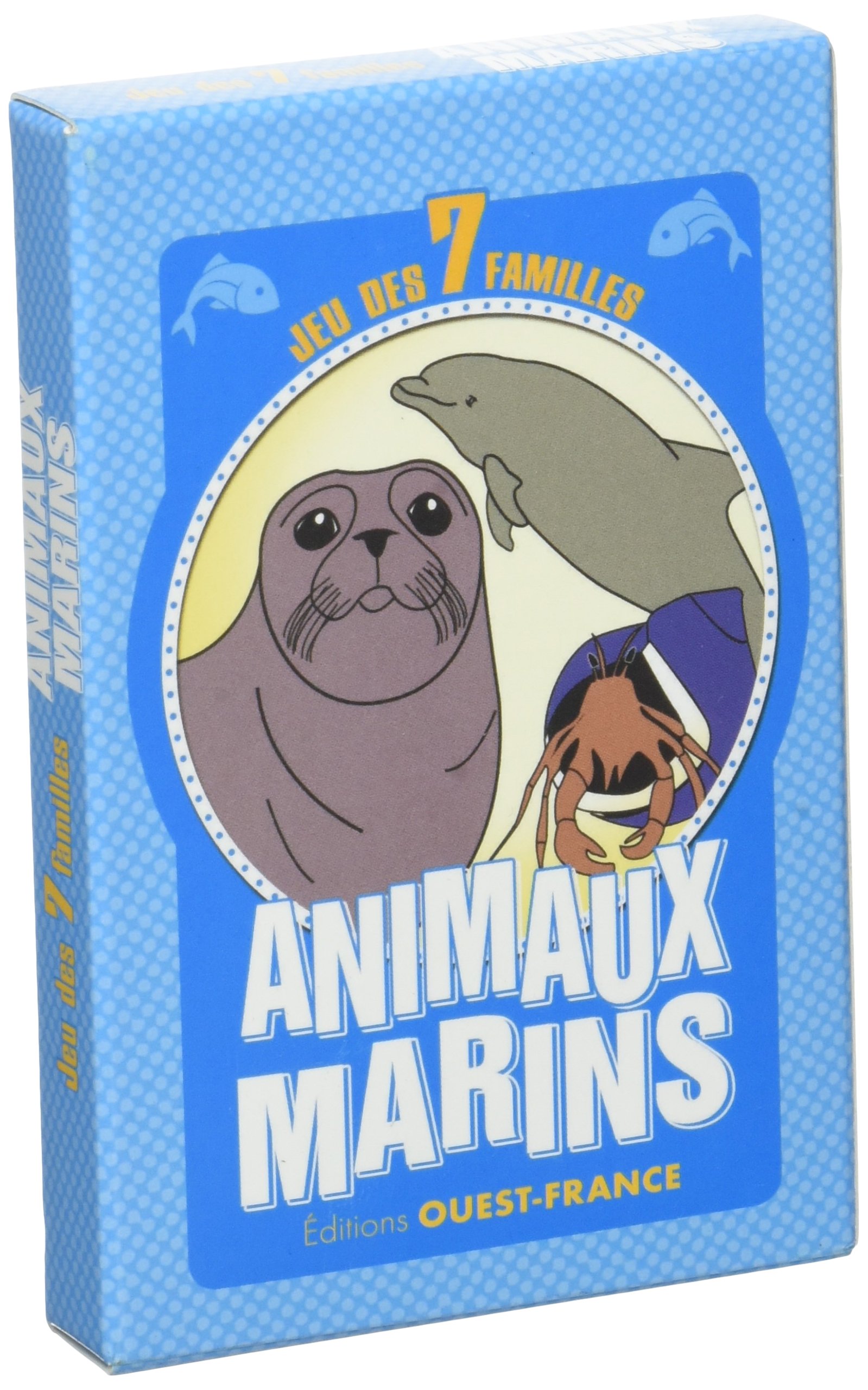 Jeu des 7 familles : les animaux marins