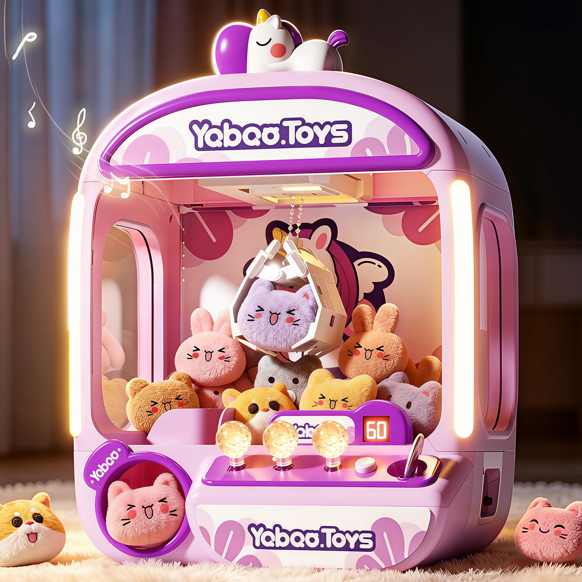 ORANGE OCEAN Large Claw Machine