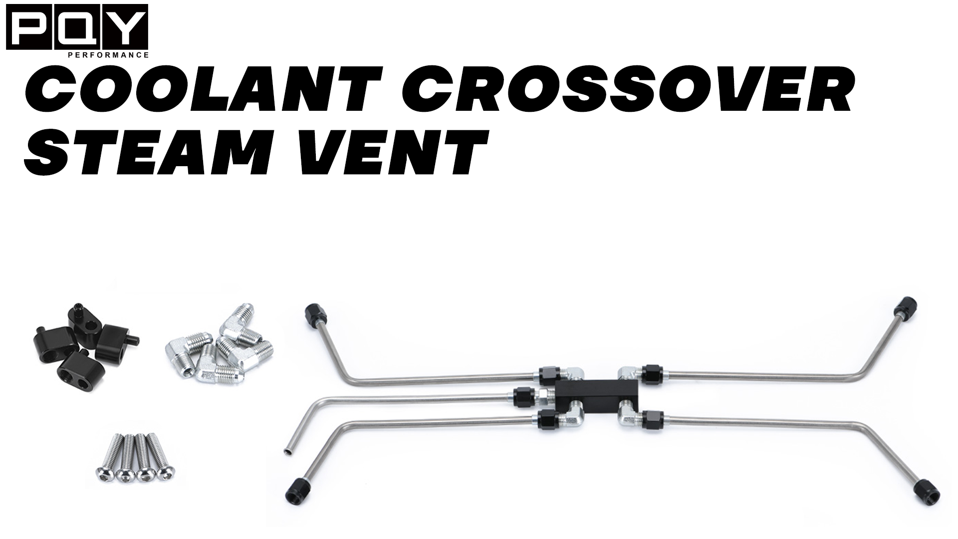 Amazon.com: PQY LS Coolant Crossover Steam Vent Kit AN4 Fuel