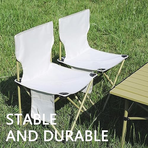 Miniatura 5 de Silla plegable para acampar al aire libre (negro)