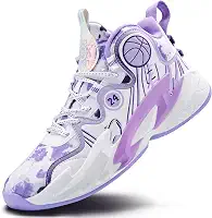 Tênis de basquete masculino de cano alto com suporte aprimorado para tornozelo e sola de borracha antiderrapante Equipamento de basquetebol