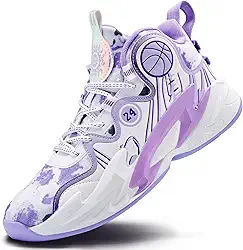 Tênis de basquete masculino de cano alto com suporte aprimorado para tornozelo e sola de borracha antiderrapante Equipamento de basquetebol