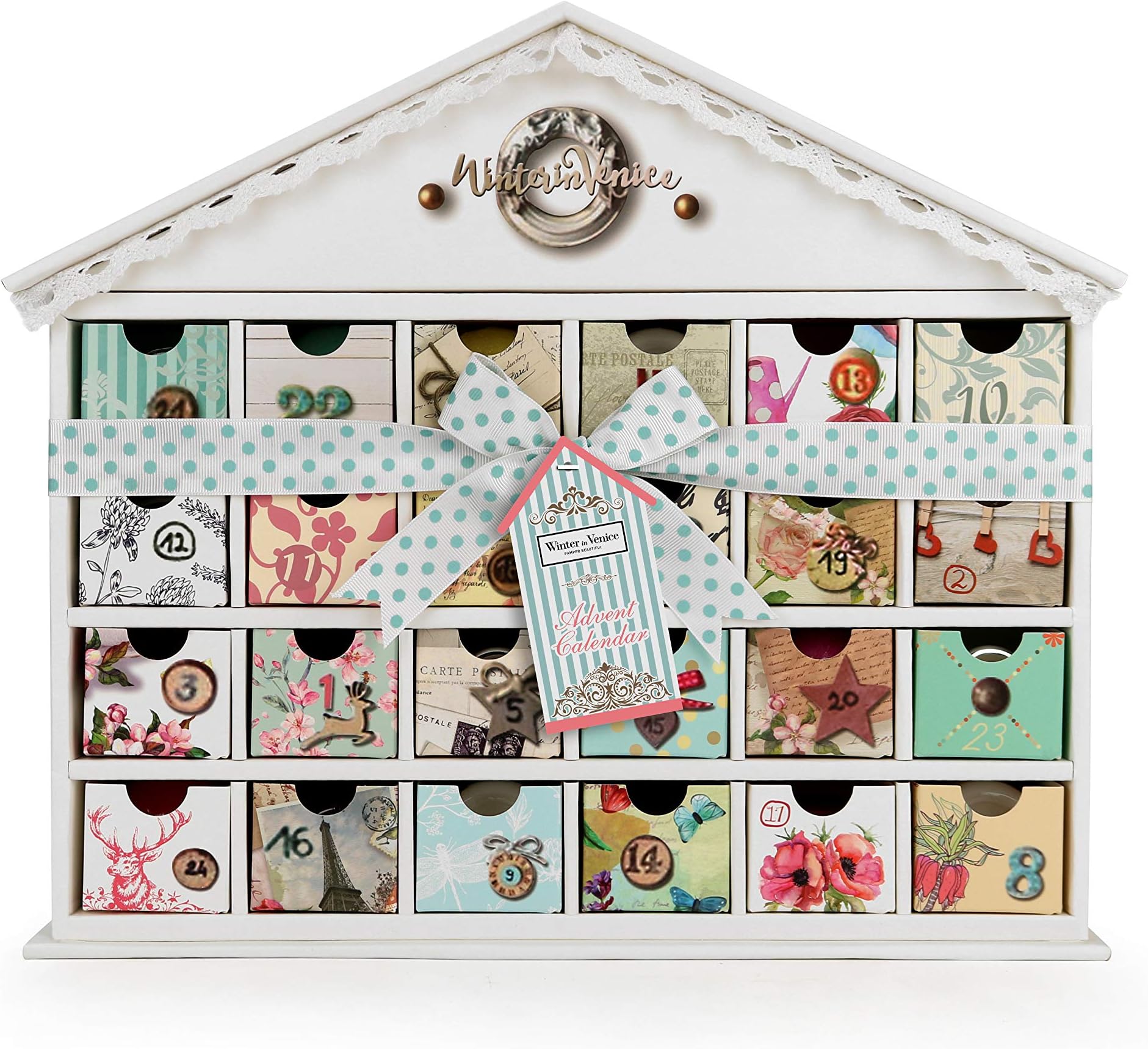 Winter in Venice - Vintage Parisian Advent Calendar