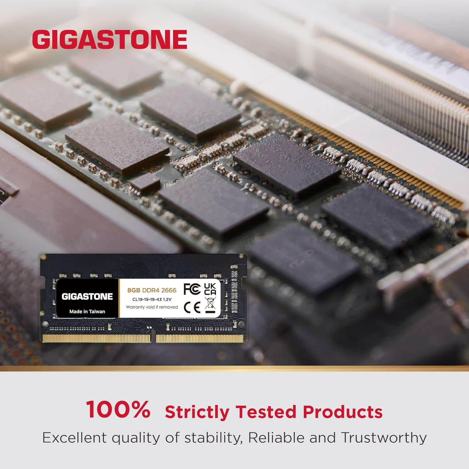 GIGASTONE 8GB DDR4 2666MHz Review: Testado por 30 dias em home office