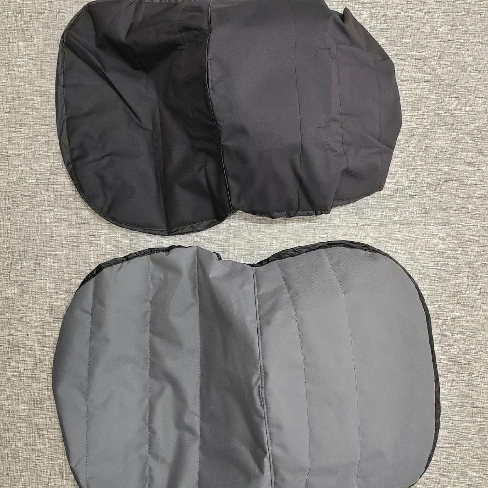 Housse Universelle et Imperméable pour Tondeuse à Gazon et Tracteur (Siège 50x40x35cm, Noir)