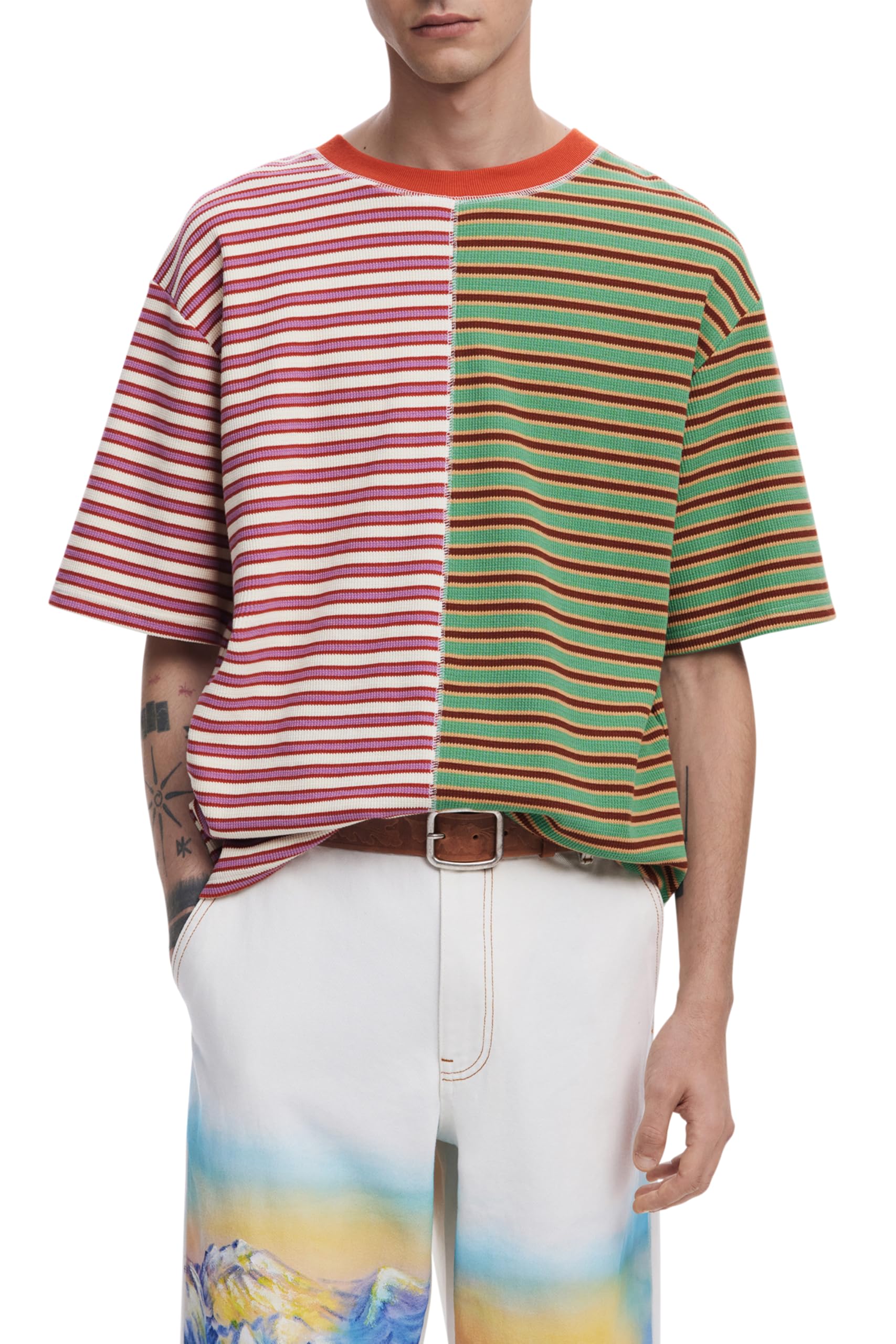 Desigual CAM_MASNOU, 4003 Verde Militar, XL