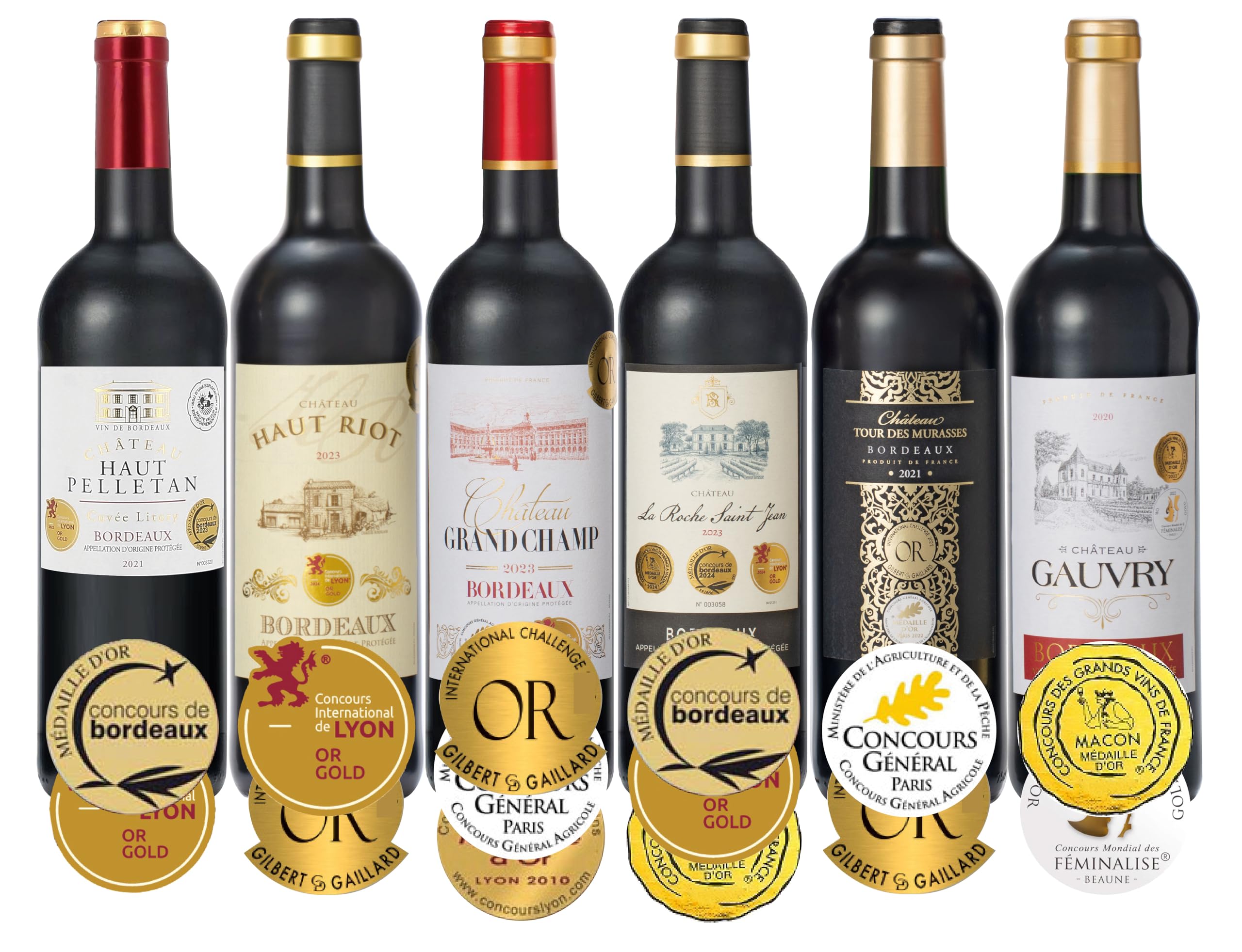 Amazon.co.jp: 【ALL 金賞 ダブル・トリプル 飲み比べ】6本 セット