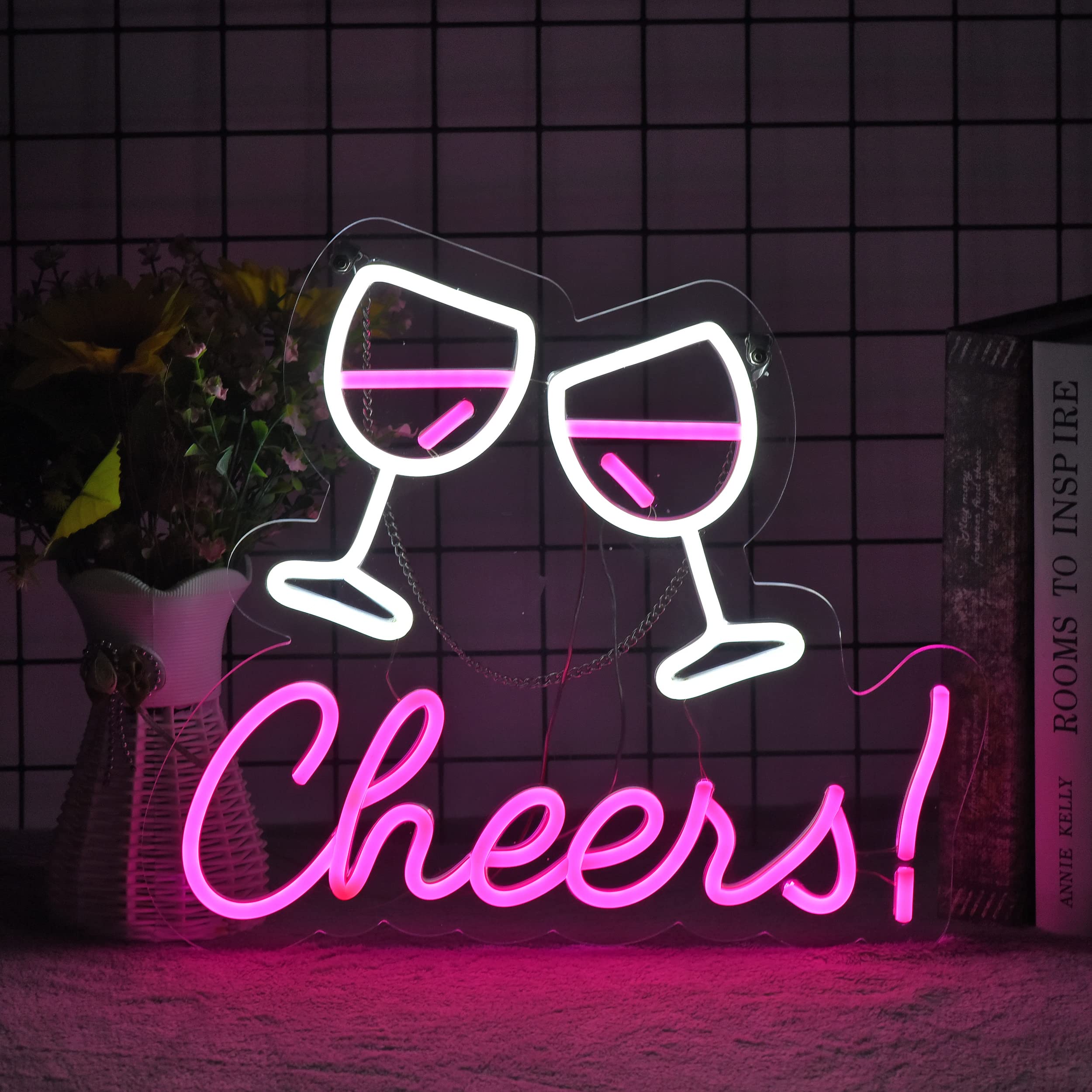 Smiley Face Neon Sign, Dimmable Neon Signs For Wall Decor Smile Neon - View #7