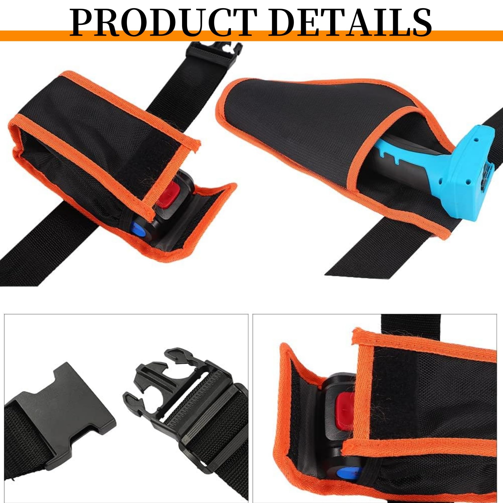 Borsa per forbici elettriche, portautensili portatili, borse senza fili, marsupio da giardino con porta attrezzi per cintura, organizer