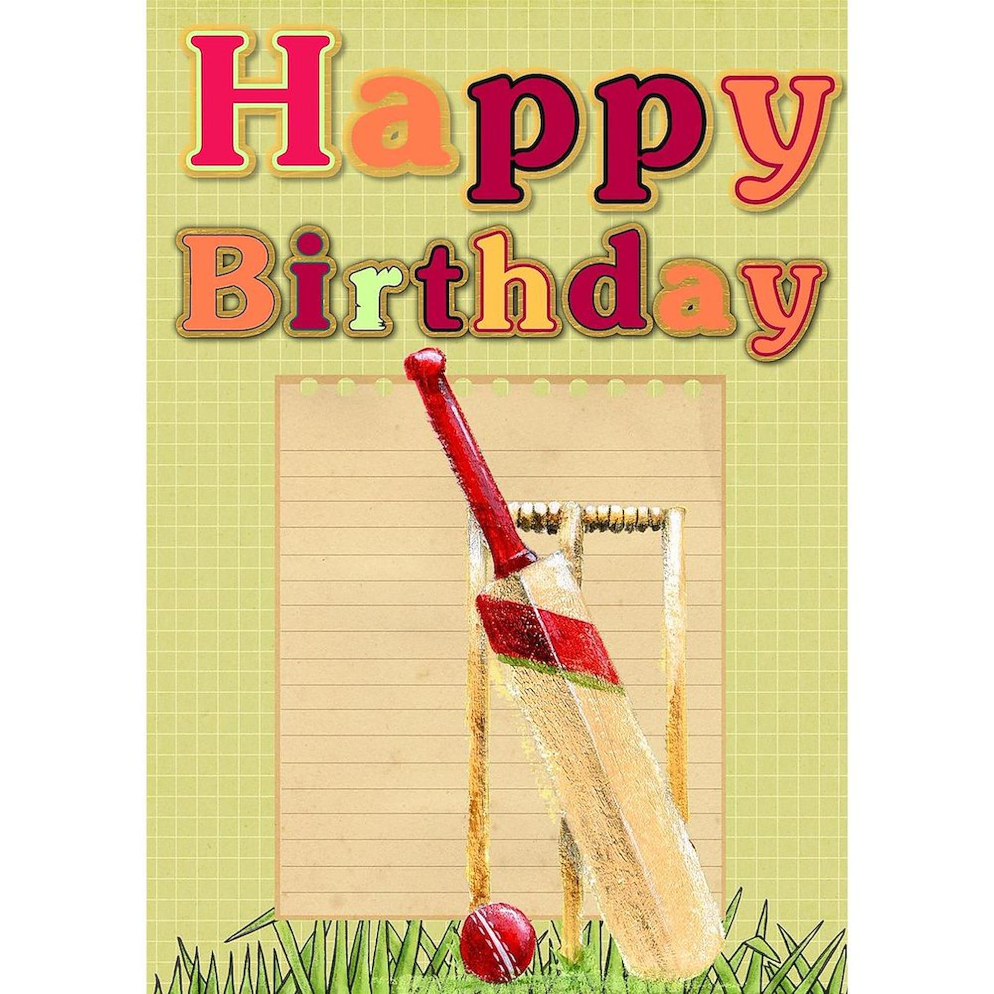 CafePress Cricket Happy Birthday 4