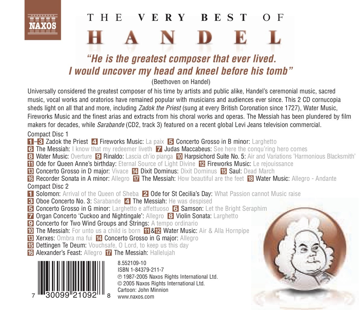the very best of haendel