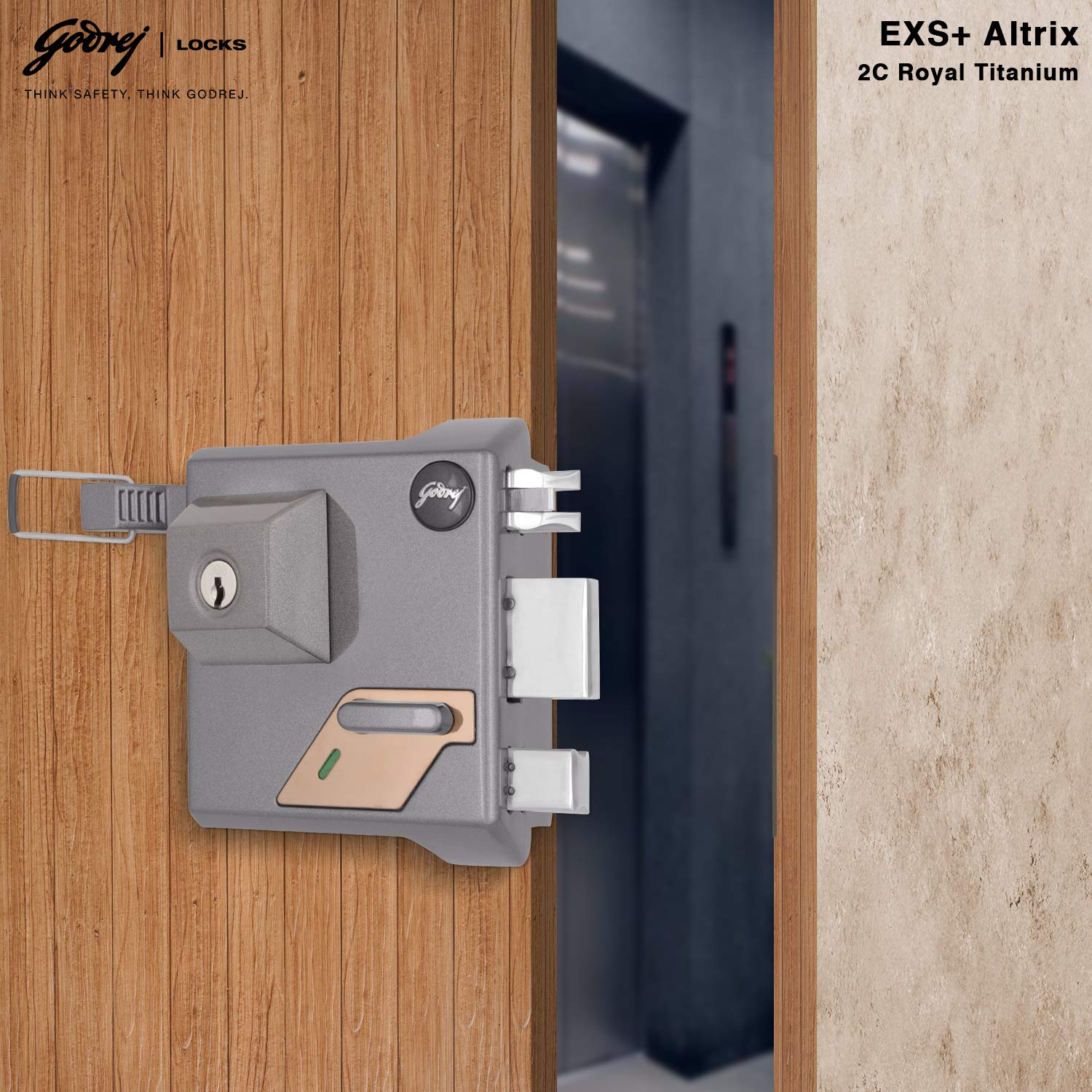 Godrej Locking Solutions and Systems EXS+ Altrix 2C Lock Set