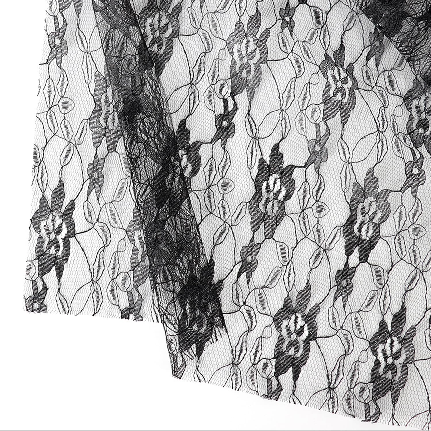 KIHOARL Day of The Dead Sugar Skull Mask with Veil and Rose Flower Crown Mexican Dia de Los Muertos Halloween Lace Mask for Masquerade Cosplay Party Costume Accessory