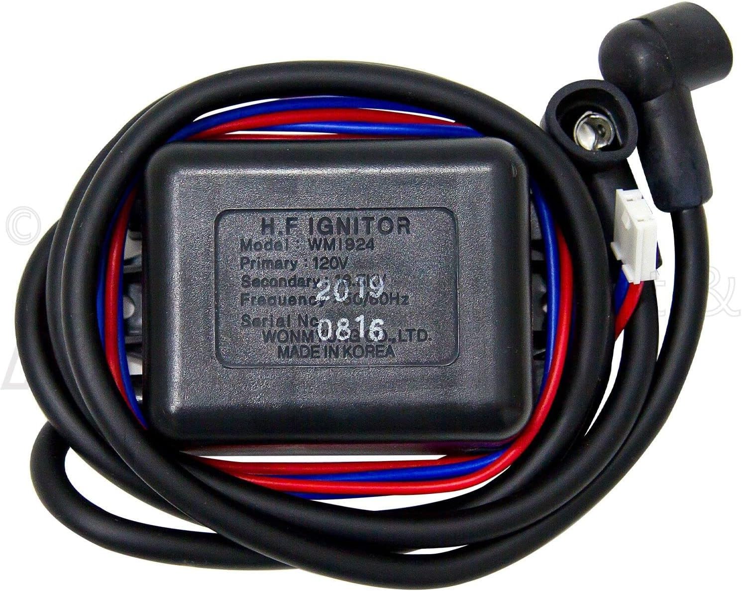 H.F Ignitor Model WMI924 120 Volt Portable Heater Ignition Transformer