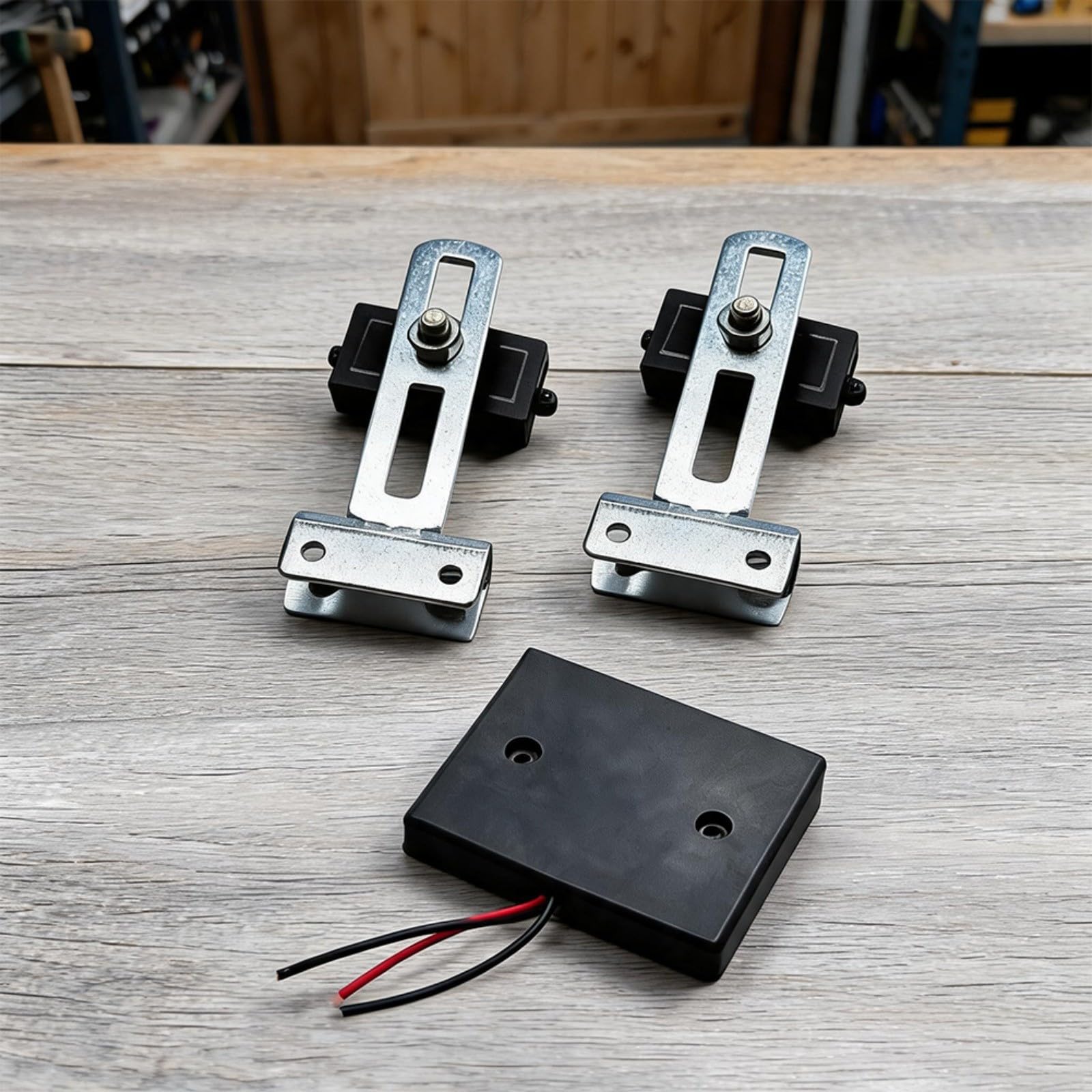 Kit de commutateur de fin de course magnétique normalement ouvert pour portail coulissant électrique, capteur métallique étanche avec aimants pour système de contrôle moteur (B)