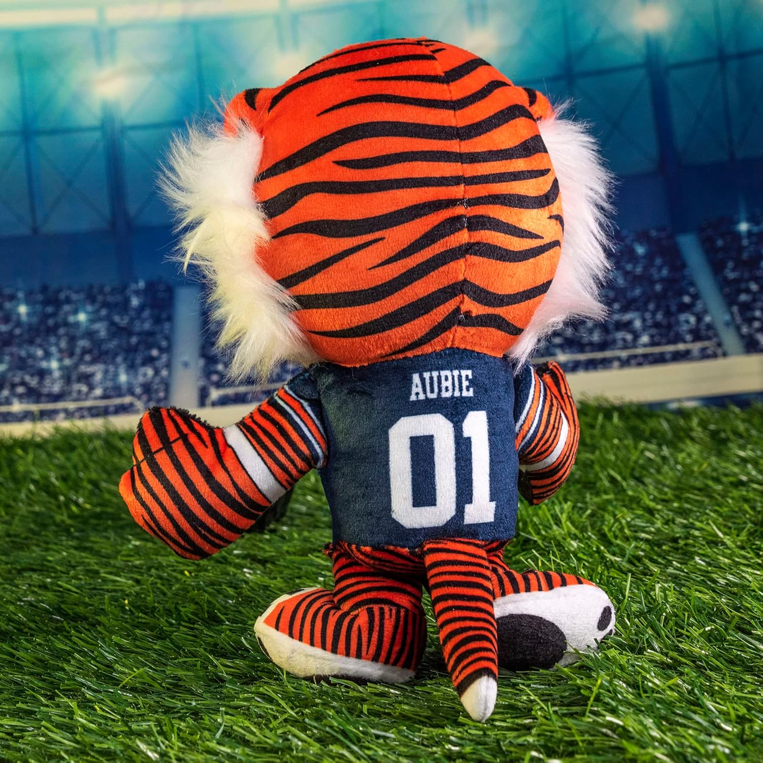 Bleacher Creatures Auburn Tigers Aubie The Tiger 8" Mascot Kuricha Sitting Plush - Soft Chibi Inspired Mascot
