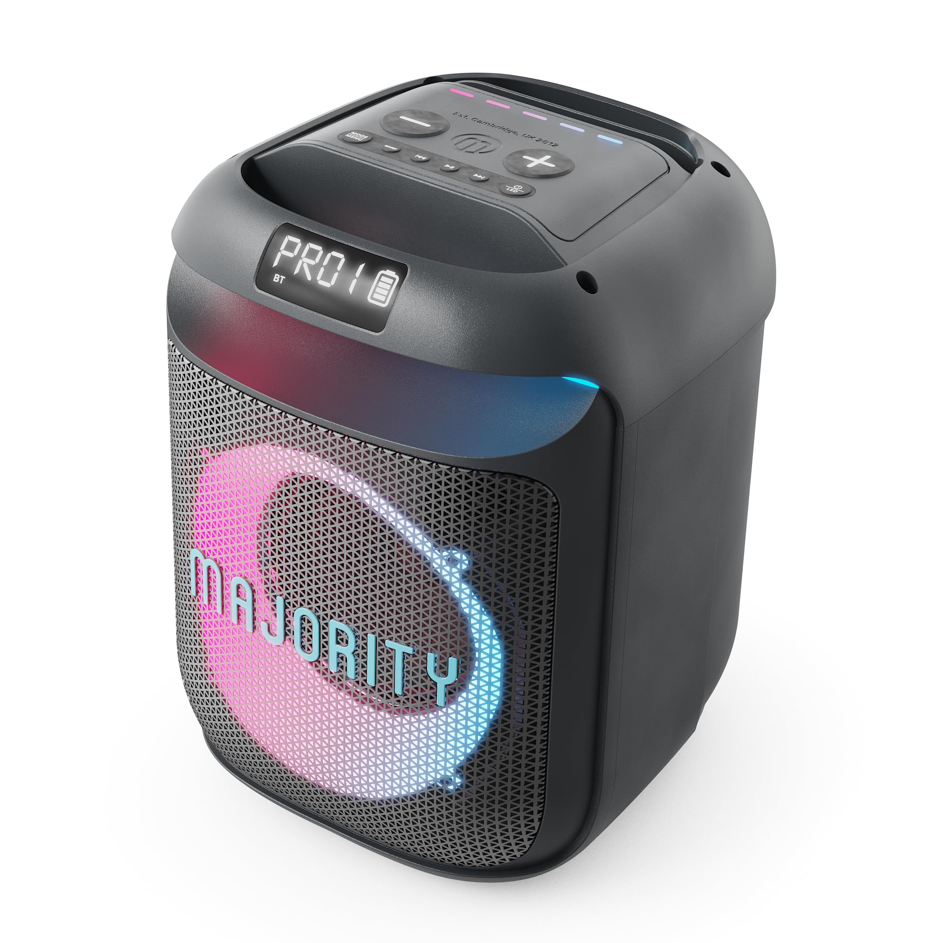 MAJORITY Party Pro 1 Portable Bluetooth Party Speaker & Karaoke Machine