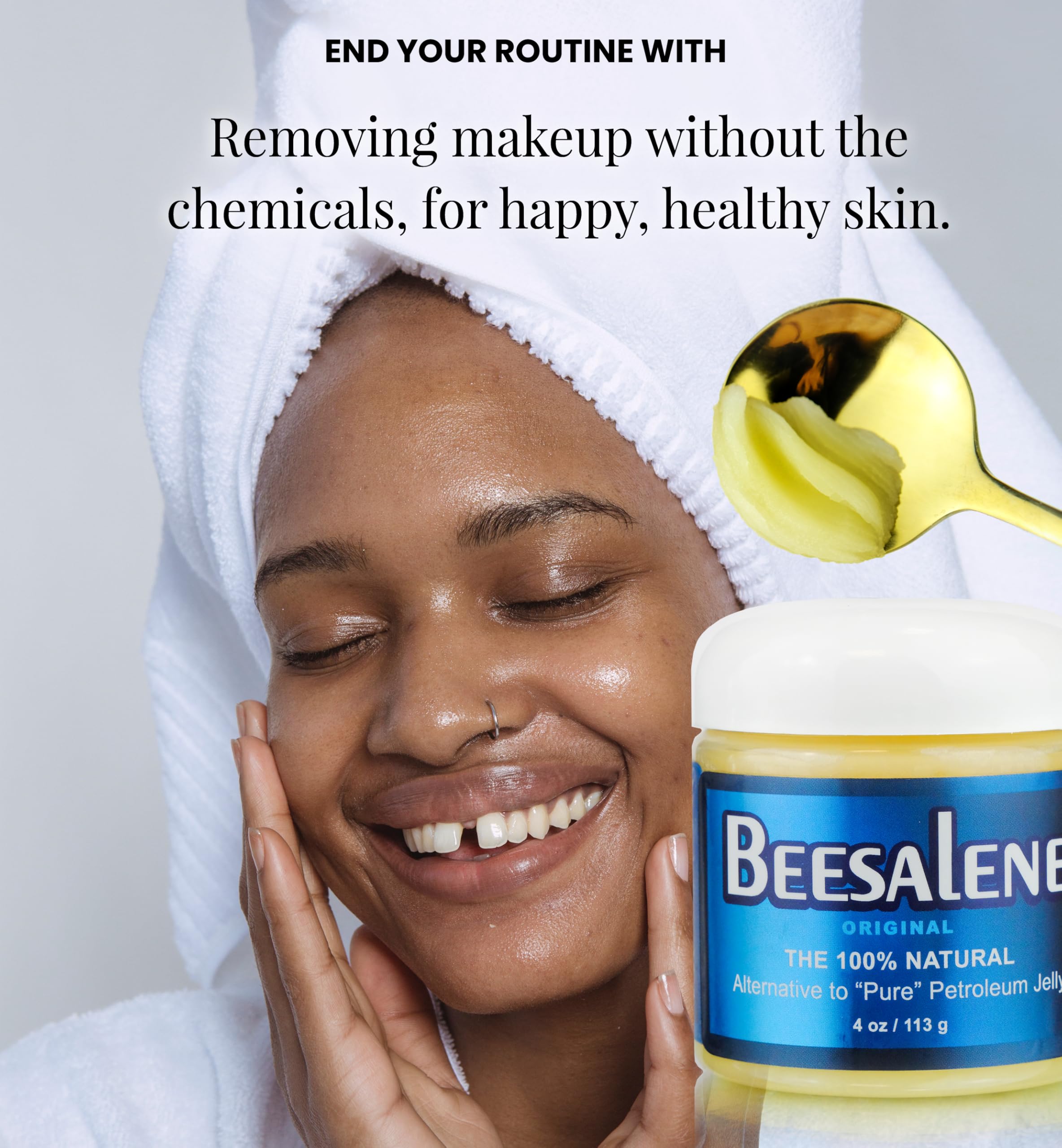 Beesalene Original Unpetroleum Natural Petroleum Jelly Alternative