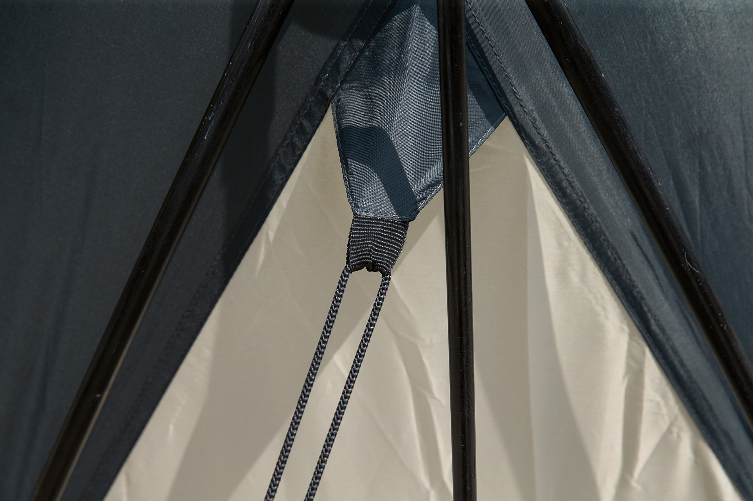 Bestway Lay-Z-Spa Pavillon, weiß-grau, 390 x 390 x 255 cm, 58460-05