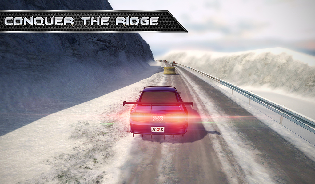 Arctic Ridge Frost Racing : 3D Real Action of Accelerated Drift Car ...